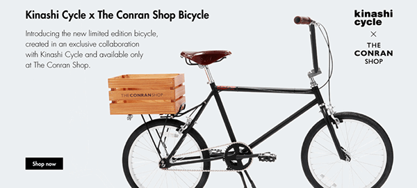 商品画像　Kinashi Cycle x The Conran Shop Bicycle