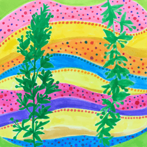#80_Individuality of plant_182x182mm